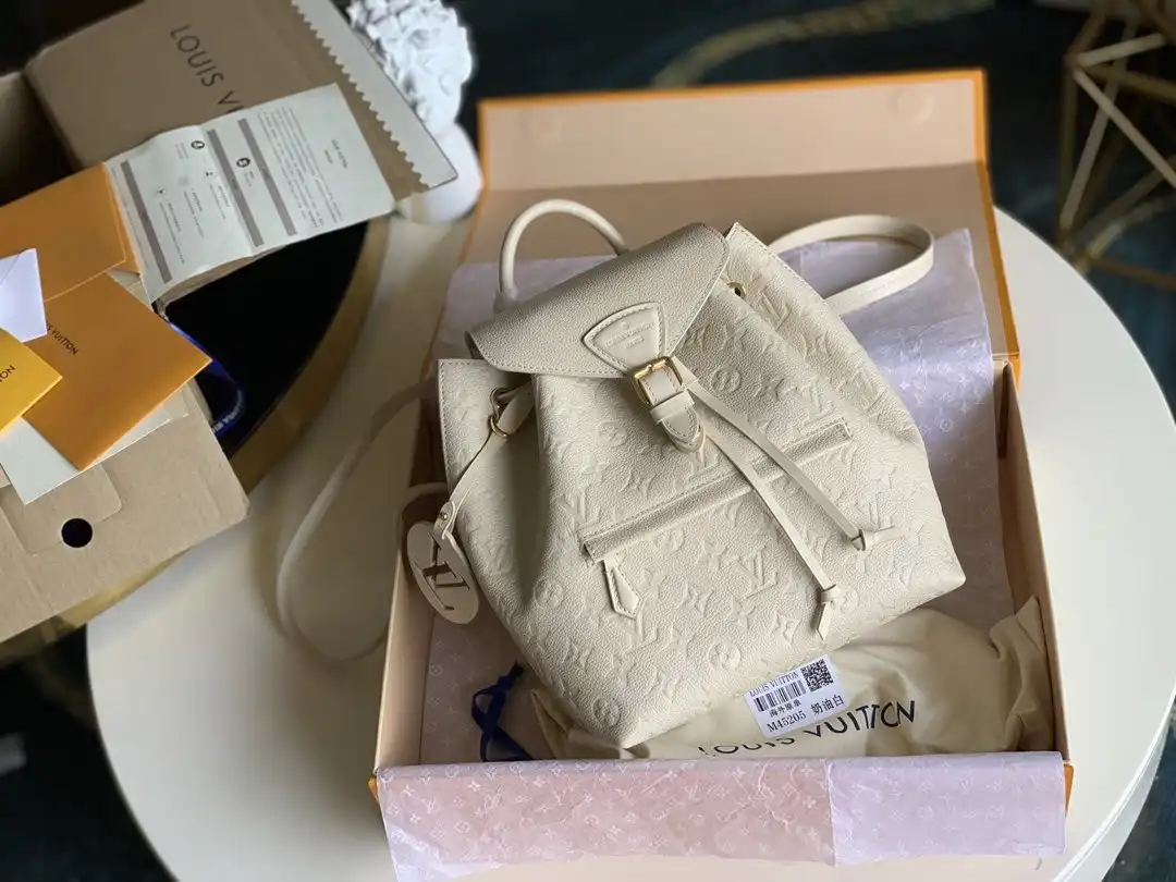 First bag ru LOUIS VUITTON MONTSOURIS BACKPACK