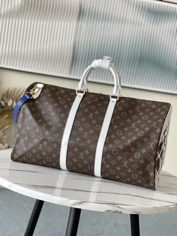 First bag ru LOUIS VUITTON LVXNBA BASKETBALL KEEPALL 55