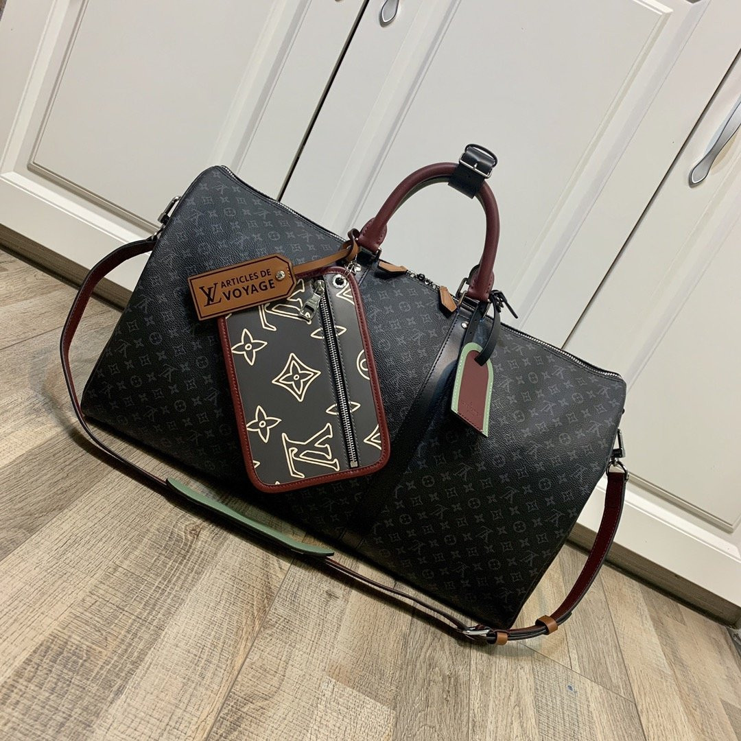 HOT SALE LOUIS VUITTON KEEPALL BANDOULIÈRE 50