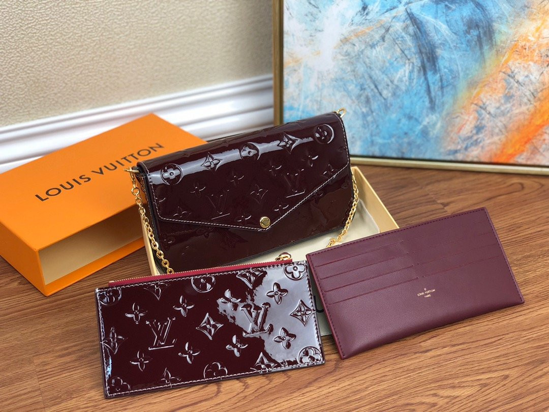 [FREE SHIPPING] LOUIS VUITTON POCHETTE FÉLICIE