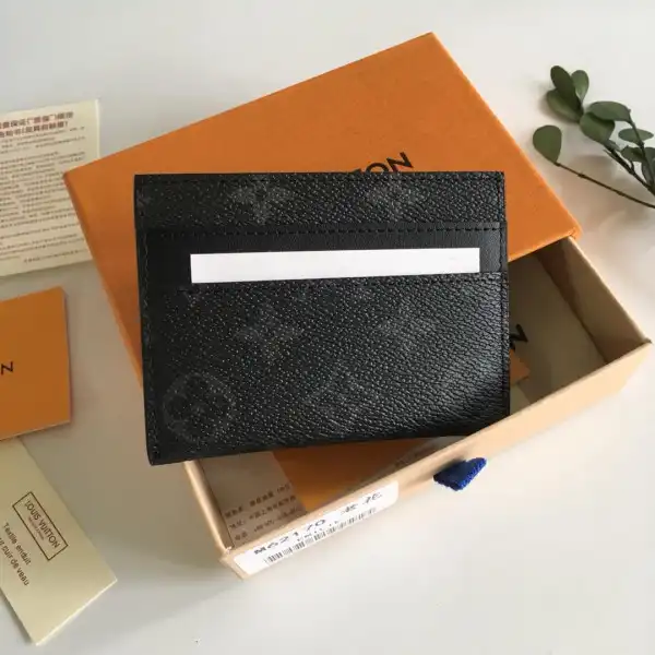 TO LOUIS VUITTON BANDOULIERE 50DOUBLE CARD HOLDER