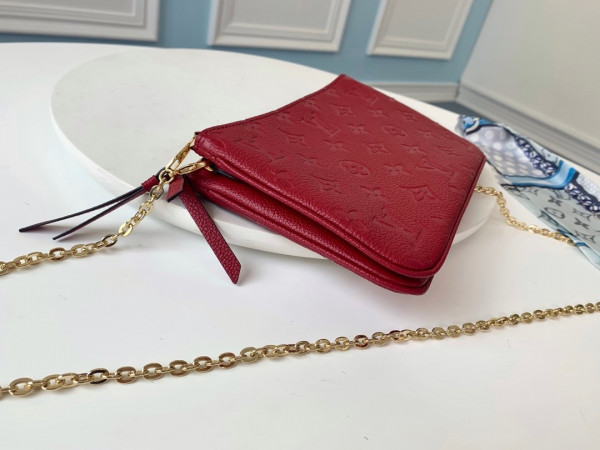 HOT SALE LOUIS VUITTON DOUBLE ZIP POCHETTE