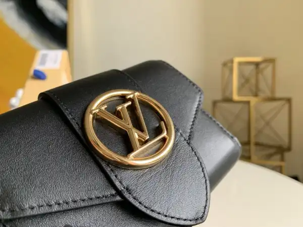 First bag ru LOUIS VUITTON PONT 9 COMPACT WALLET