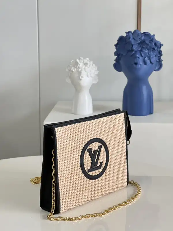 LOUIS VUITTON TOILETRY POUCH ON CHAIN