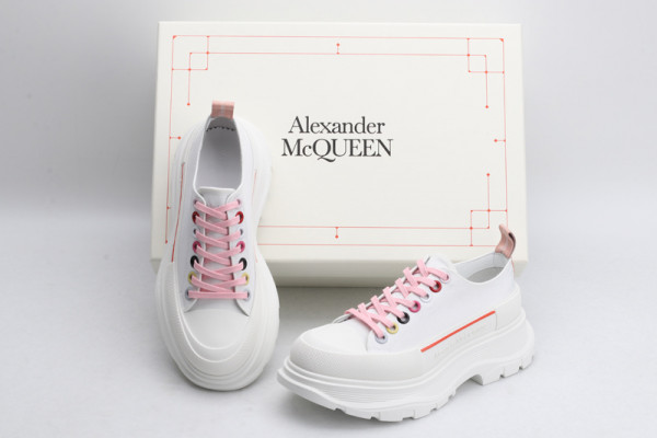 HOT SALE ALEXANDER MCQUEEN Tread Slick Lace Up