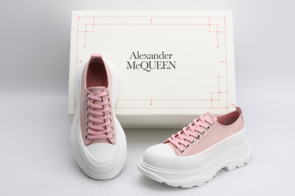 HOT SALE ALEXANDER MCQUEEN Tread Slick Lace Up