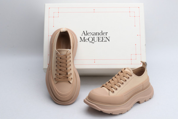 HOT SALE ALEXANDER MCQUEEN Tread Slick Lace Up