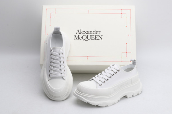 HOT SALE ALEXANDER MCQUEEN Tread Slick Lace Up