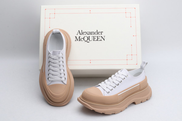 HOT SALE ALEXANDER MCQUEEN Tread Slick Lace Up