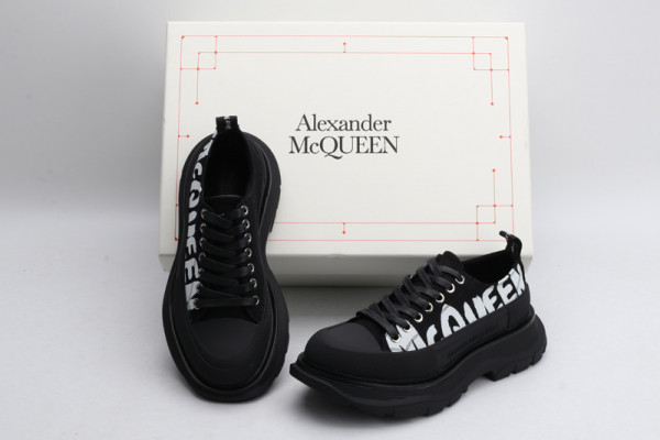 HOT SALE ALEXANDER MCQUEEN Tread Slick Lace Up