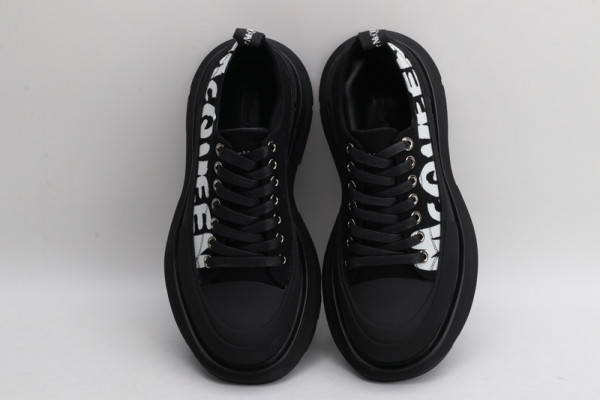 HOT SALE ALEXANDER MCQUEEN Tread Slick Lace Up