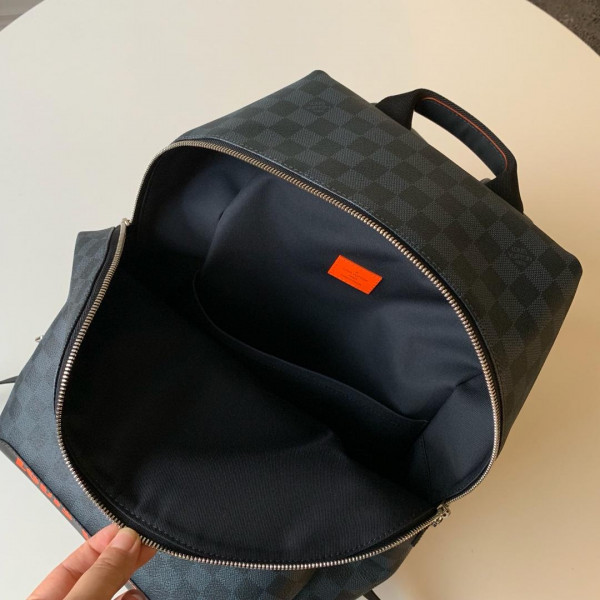 HOT SALE Louis Vuitton DAMIER COBALT RACE DISCOVERY BACKPACK PM