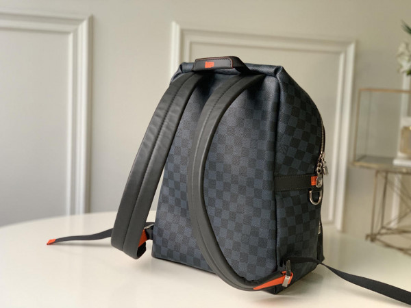 HOT SALE Louis Vuitton DAMIER COBALT RACE DISCOVERY BACKPACK PM