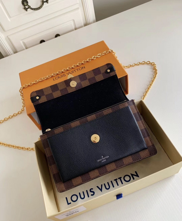 HOT SALE LOUIS VUITTON VAVIN CHAIN WALLET