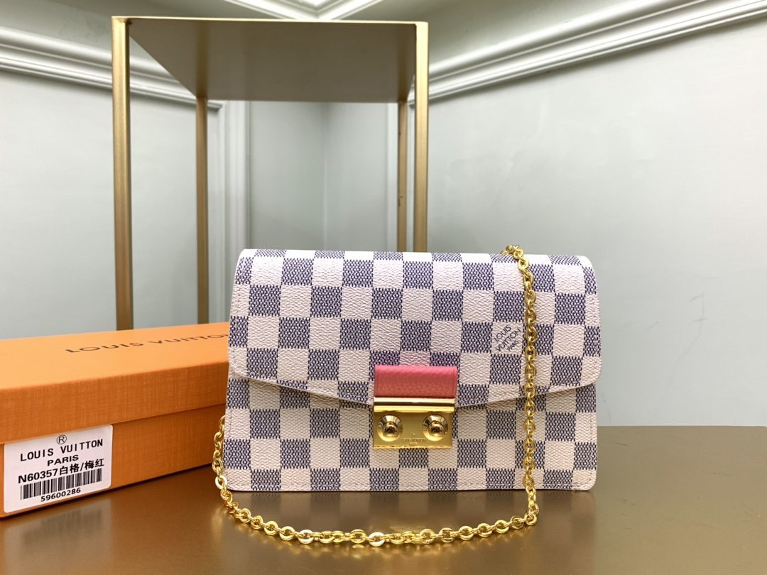 HOT SALE LOUIS VUITTON CROISETTE CHAIN WALLET