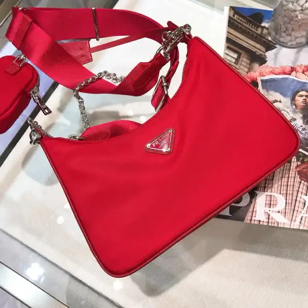 PRADA NYLON HOBO BAG