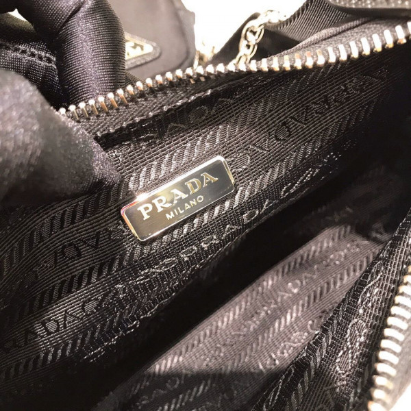 HOT SALE PRADA NYLON HOBO BAG