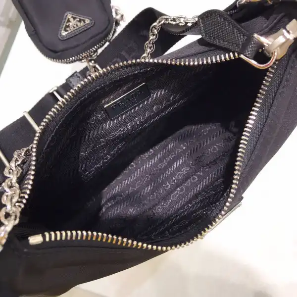 PRADA NYLON HOBO BAG