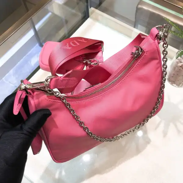 PRADA NYLON HOBO BAG