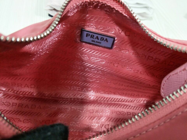 HOT SALE PRADA NYLON HOBO BAG