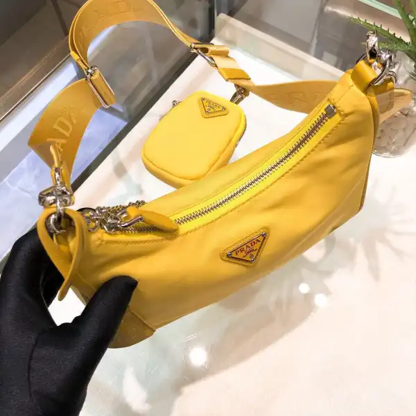 PRADA NYLON HOBO BAG