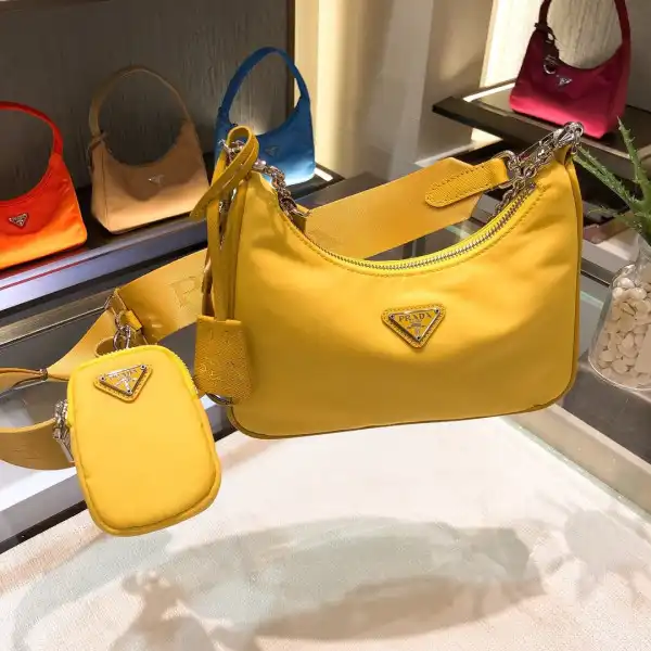 PRADA NYLON HOBO BAG