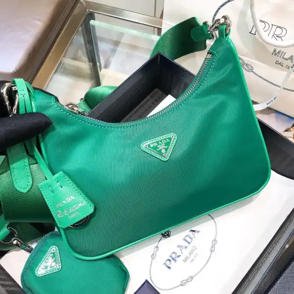 PRADA NYLON HOBO BAG