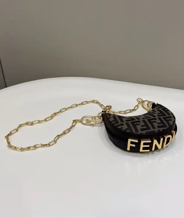 Fendi Nano Fendigraphy-16.5*14*5CM