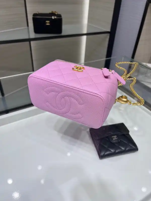 CHANEL SMALL VANITY WITH CHANELASSIC CHAIN