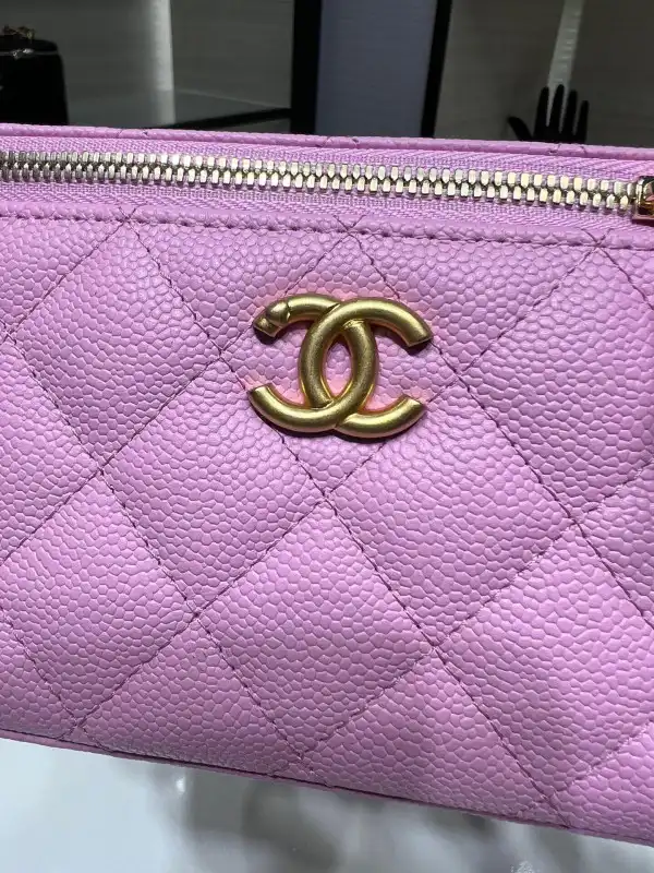 CHANEL SMALL VANITY WITH CHANELASSIC CHAIN