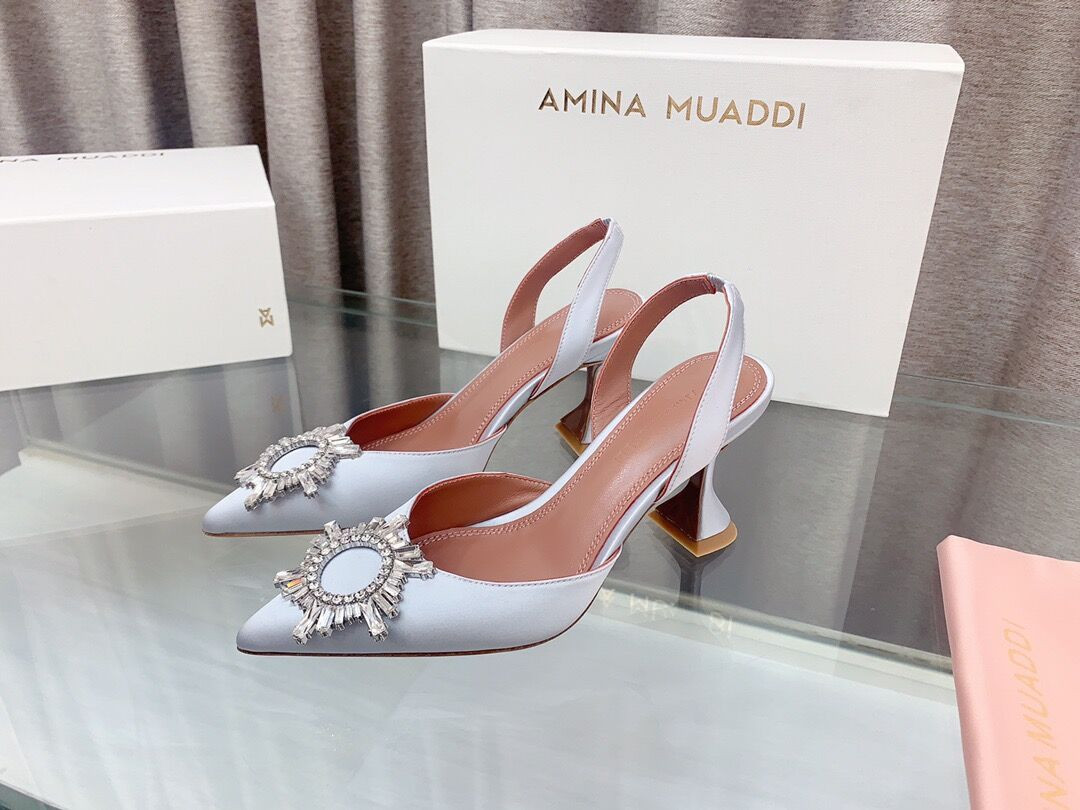 HOT SALE AMINA MUADDI Sling Heels