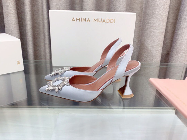 HOT SALE AMINA MUADDI Sling Heels