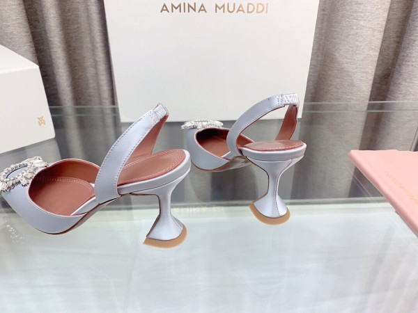 HOT SALE AMINA MUADDI Sling Heels