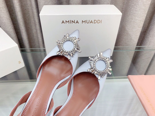 HOT SALE AMINA MUADDI Sling Heels