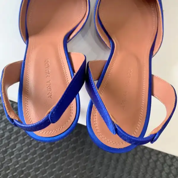 AMINA MUADDI Sling Heels