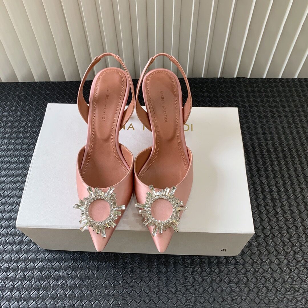 HOT SALE AMINA MUADDI Sling Heels