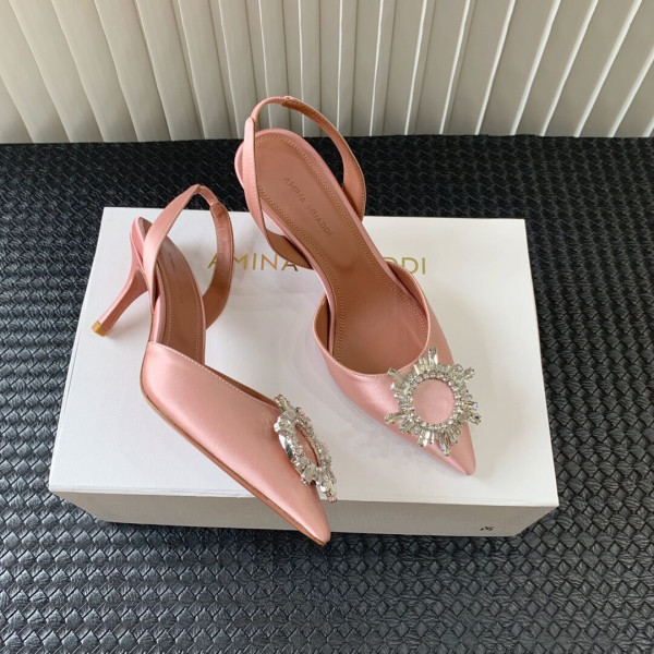 HOT SALE AMINA MUADDI Sling Heels