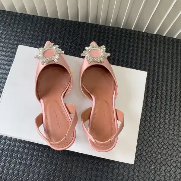 AMINA MUADDI Sling Heels