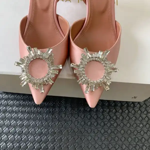 AMINA MUADDI Sling Heels