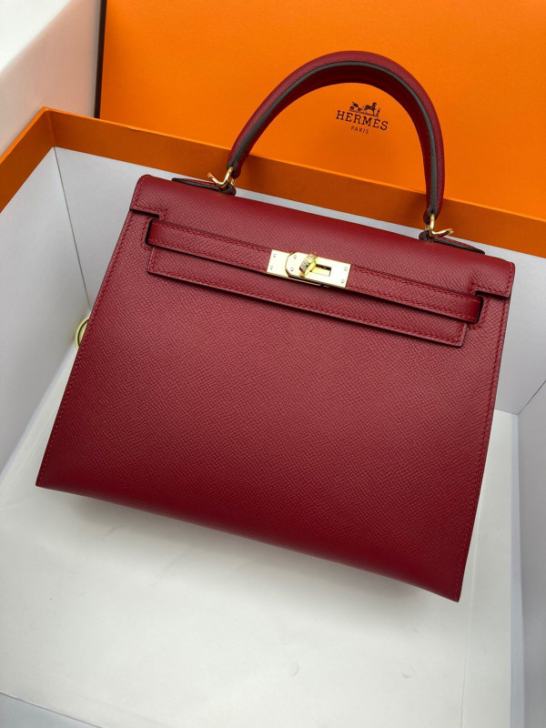 HOT SALE HERMES KELLY 25CM ALL HANDMADE