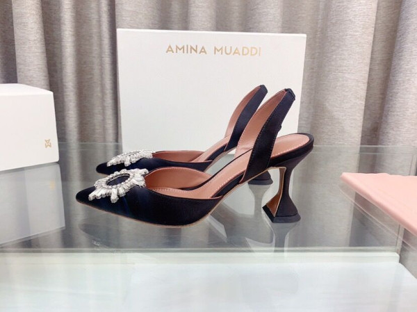 HOT SALE AMINA MUADDI Sling Heels