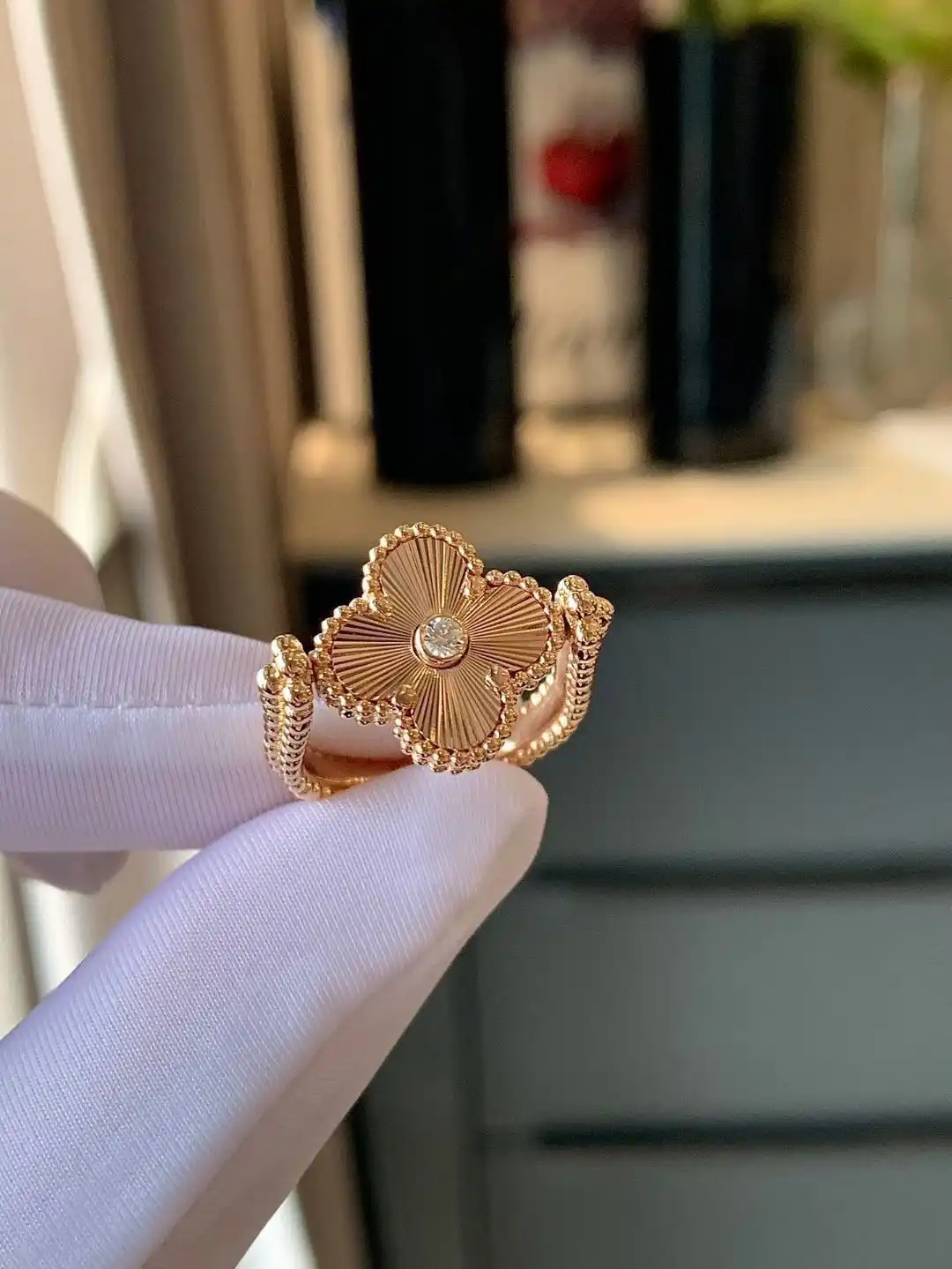 Van Cleef & Arpels  Perlée Reversible Ring