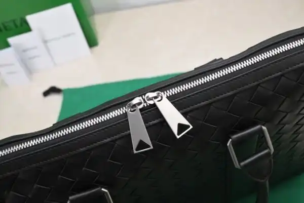 Bottega Veneta Slim Intrecciato Briefcase