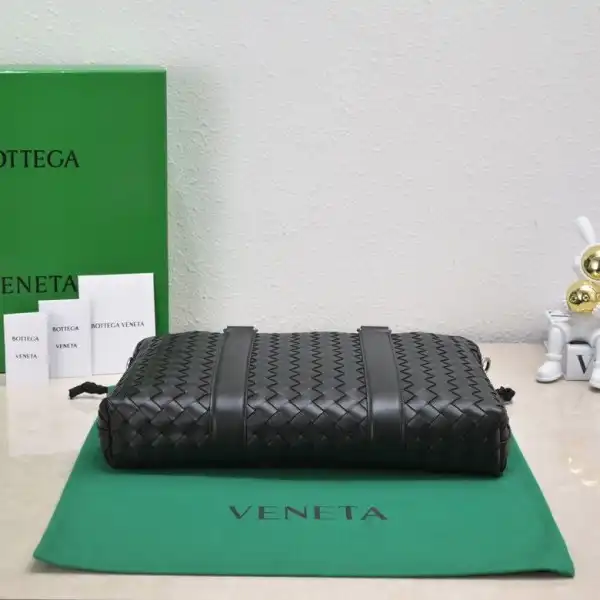 Bottega Veneta Slim Intrecciato Briefcase