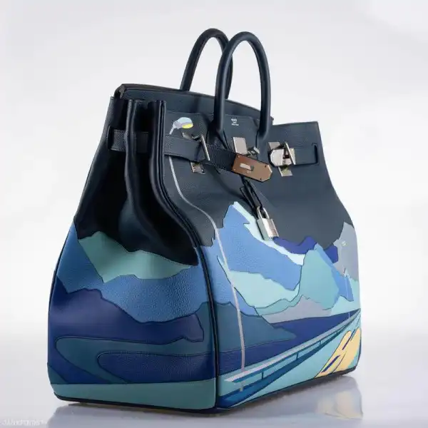 HERMÈS ENDLESS ROAD HAC BIRKIN 50 MULTICOLOR TOGO