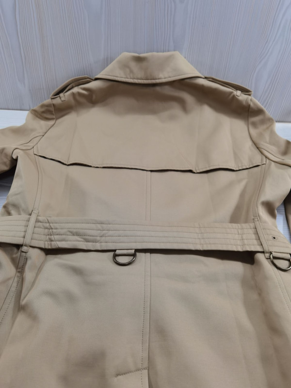 HOT SALE BURBERRY Mid-length Kensington Heritage Trench Coat