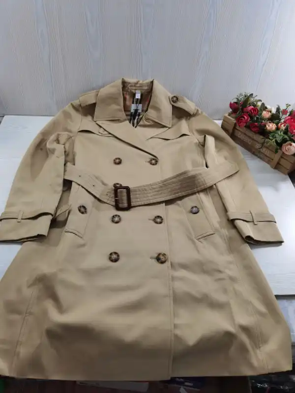 Firstbag Ru BURBERRY Mid-length Kensington Heritage Trench Coat