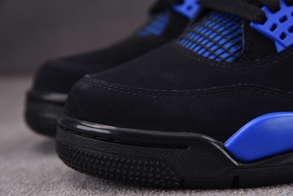 HOT SALE AIR JORDAN 4 BLACK BLUE CT8527-018