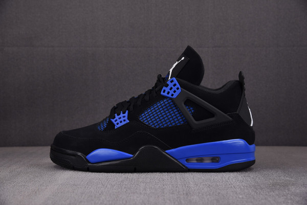 HOT SALE AIR JORDAN 4 BLACK BLUE CT8527-018