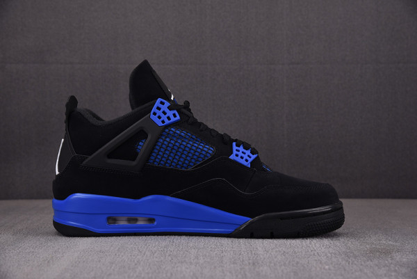 HOT SALE AIR JORDAN 4 BLACK BLUE CT8527-018